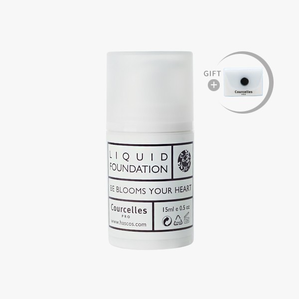 Bộ Kem Nền Dạng Lỏng 15ml (Trang Điểm) + Mút Trang Điểm Hàn Quốc.