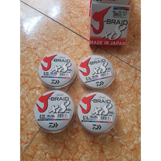 Dù x8 J-BRAID MADE IN JAPAN