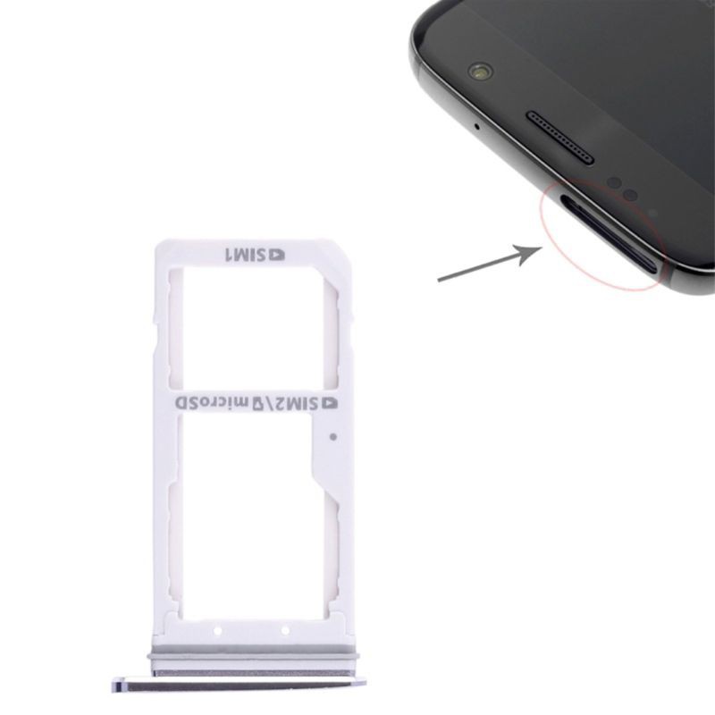 UTA ♥SIM Card Tray Dual Slot Holder Carrier Replacement Part for Samsung Galaxy S7 Edge/G935/Galaxy S7