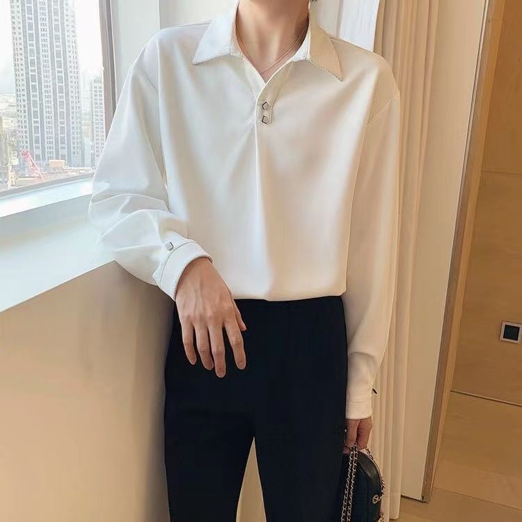 Áo Sơ Mi Nam Dài Tay Màu Sắc Thanh Lịch