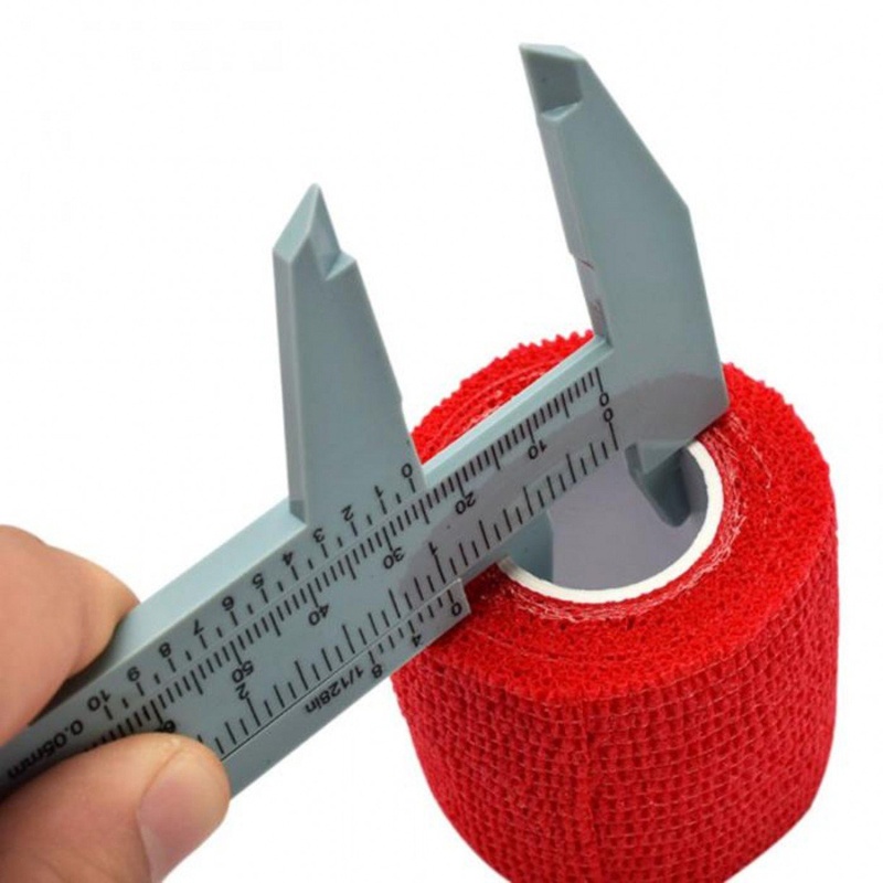 Thước Cặp Vẽ Lông Mày 150MM Bằng Nhựa Chuyên Dụng