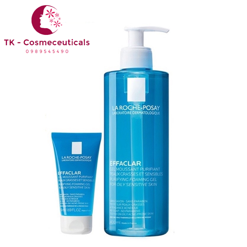 Gel Rửa Mặt La Roche - Posay Effaclar Purifying Foaming Gel Cho Da Dầu Mụn Nhạy Cảm