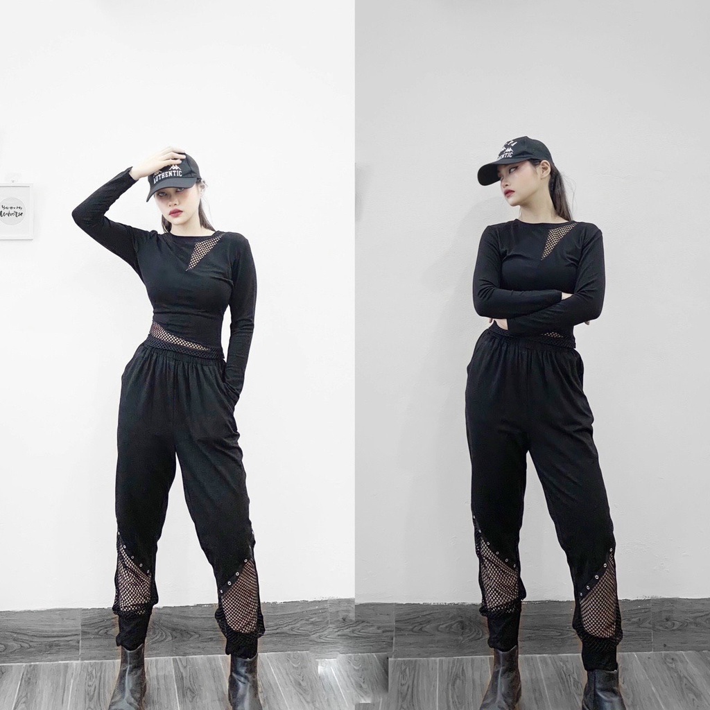 Quần Tập Yoga Quần Joggers Thụng Cá Tính Nam Nữ Đều Có Thể Mặc Choé Unisex