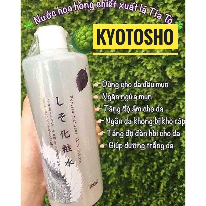 Nước hoa hồng lotion toner diếp cá, tía tô Dokudami Nội Địa Nhật Bản