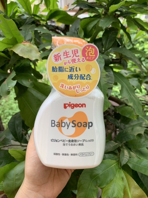 Sữa tắm Pigeon Baby Soap 500ml nhật bản