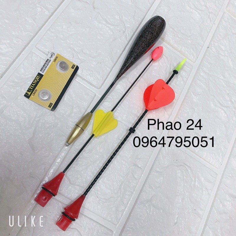 phao câu lục 2 ngọn đêm ngày câu xa bờ sản phẩm tốt 68