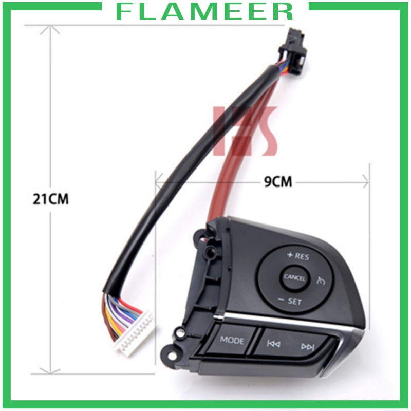 [FLAMEER] Car Steering Wheel Cruise CCS Lane Keeping Control Button for Toyota Unilateral