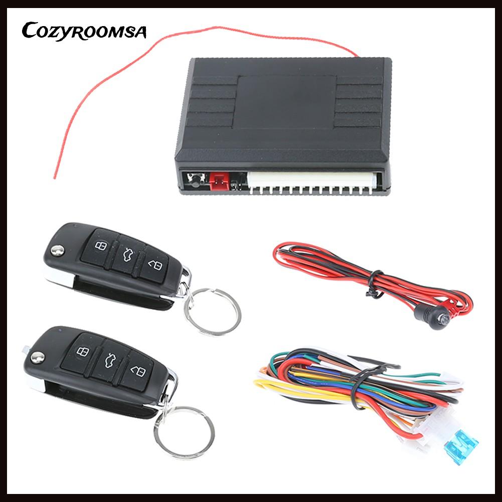 Hệ thống khoá ô tô điều khiển từ xa kèm chìa khoá