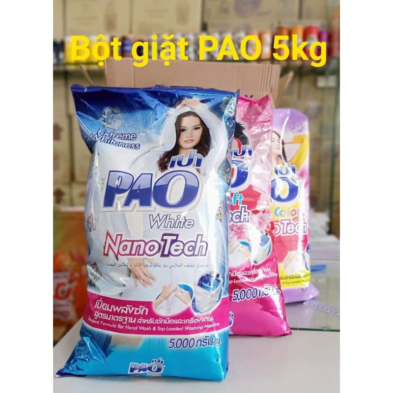 Bột giặt Pao Nano Tech 5kg Thái Lan