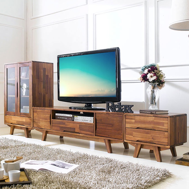 Tủ TV Coco IBIE gỗ cao su
