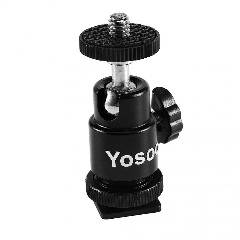 Đầu bóng mini gắn giá đỡ ba chân camera với đầu nối 1/4 tiện dụng