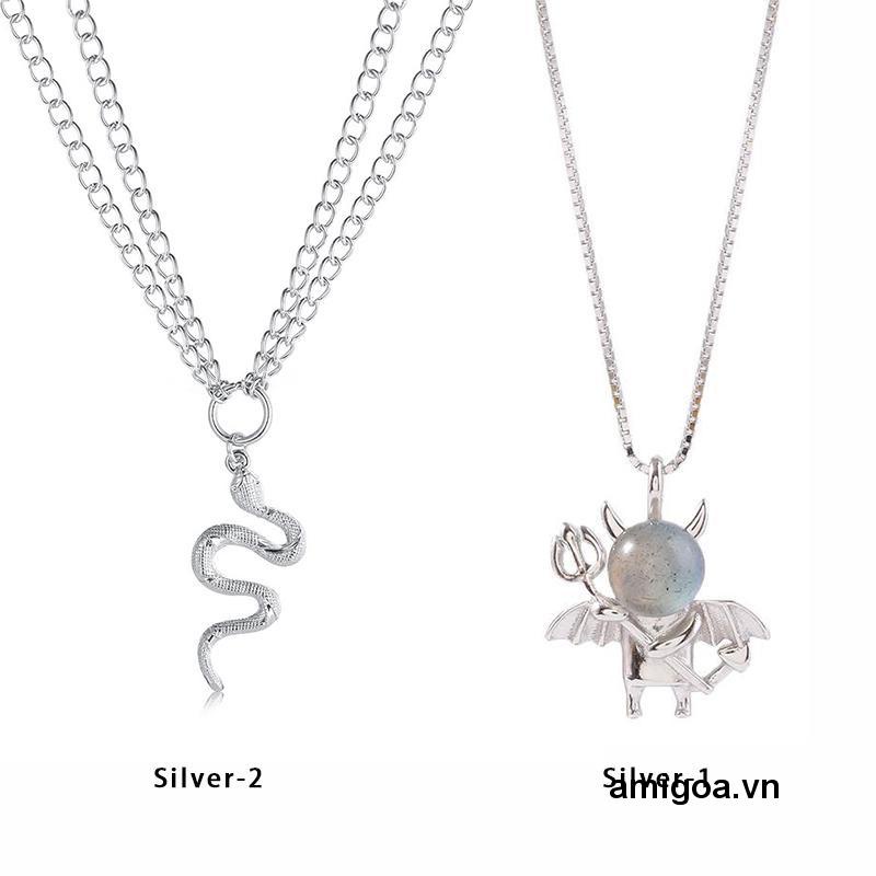 ✨✨Vòng cổ hợp kim hình rắn độc đáo