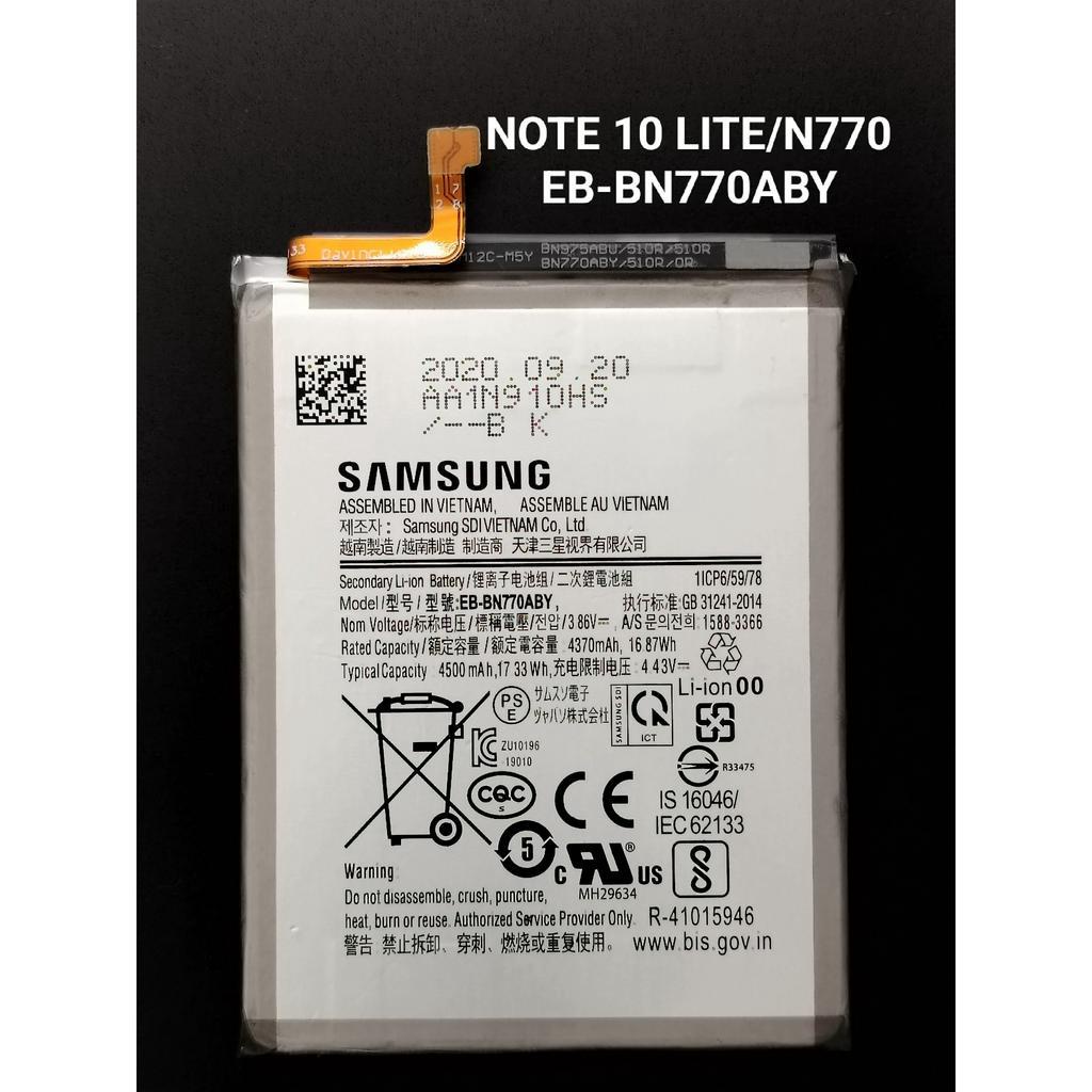 Pin Sam Sung Note 10 Lite / N770 / BN770ABY