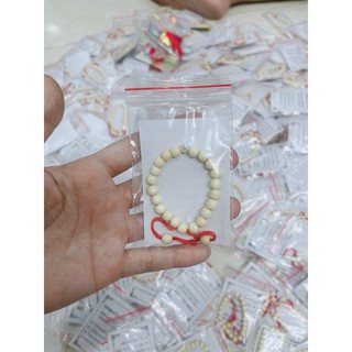 Vòng dâu tằm mix bạc cho bé