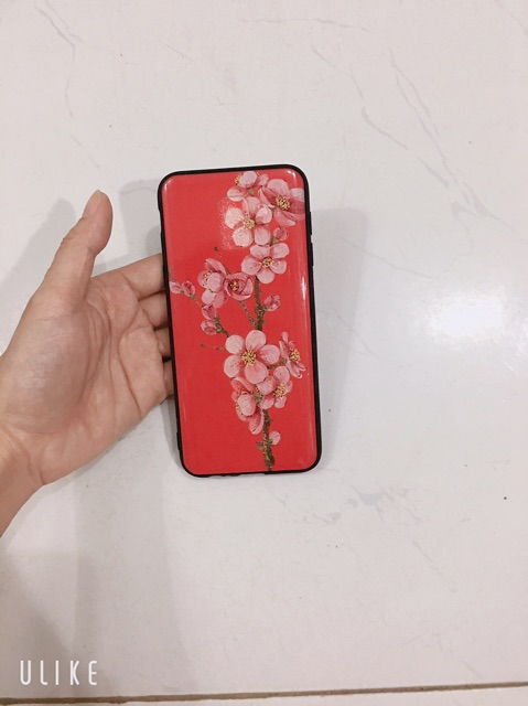 Ốp lưng Hoa đào Hồng sam sung J6 (2018)