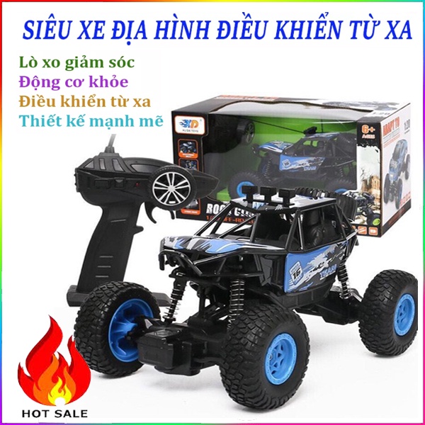 {Đồ Chơi} Xe ô tô địa hình leo núi điều khiển từ xa 4 chiều pin sạc XB 1009 (Màu ngẫu nhiên) - shop đồ chơi