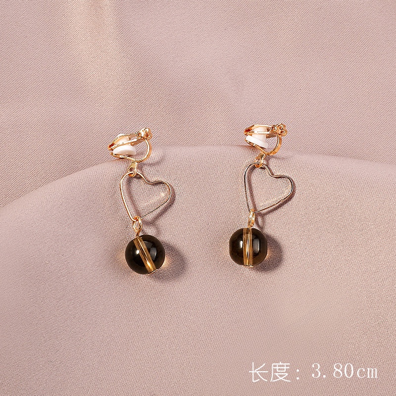 Khuyên Tai Kẹp Không Xỏ Cao Cấp Phong Cách Retro Đơn Giản Mới