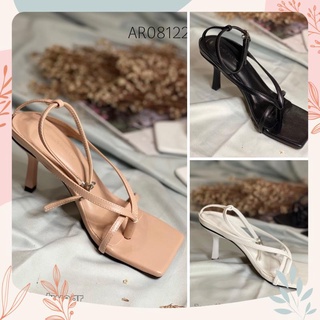 Sandal cao gót kẹp ngón, sandal dây mảnh gót nhọn 7p thời trang nữ tính