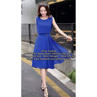 Đầm sát nách dập ly chéo cao cấp