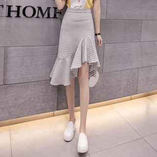 Chân Váy Đuôi Cá Dài Lưng Cao Thời Trang Cho Nữ