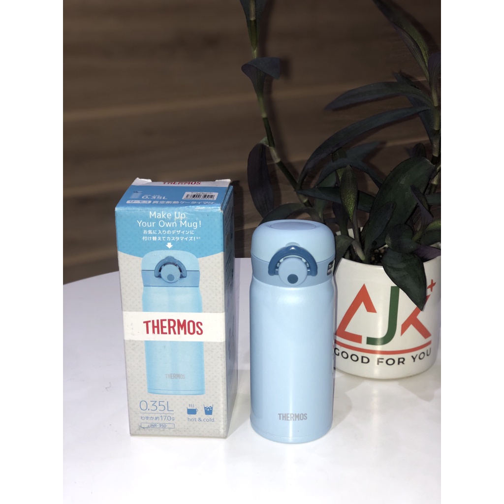 Bình giữ nhiệt Thermos nút bấm JNR-350 - 350ml - Hàng chính hãng