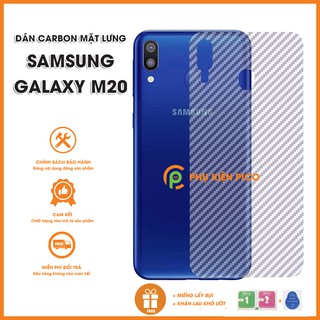 cường lực dán camera dán lưng carbon samsung galaxy m20