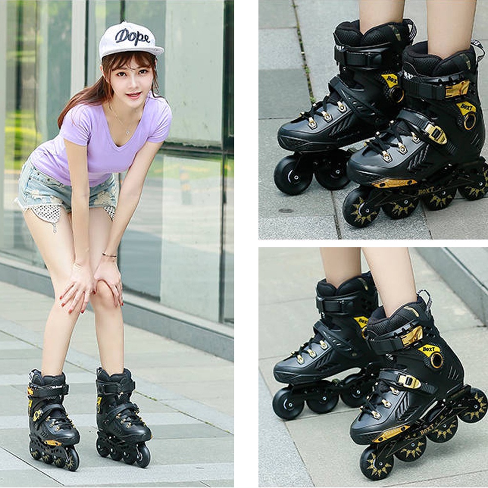 Giày patin người lớn thiếu niên cao cấp Weiqiu FX1, FX2, F5166, BOXT size 35-44 (Tặng kèm dụng cụ tháo lắp + HD trượt)