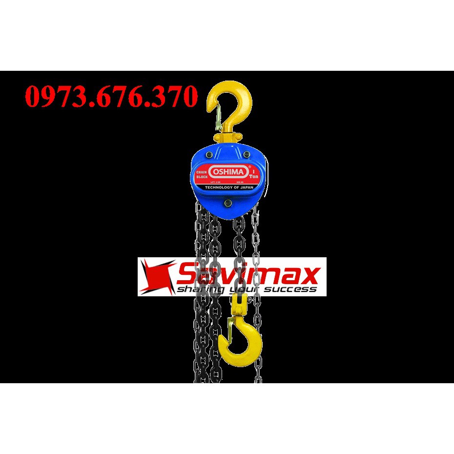 Pa lăng xích Oshima 2 tấn 2,5m