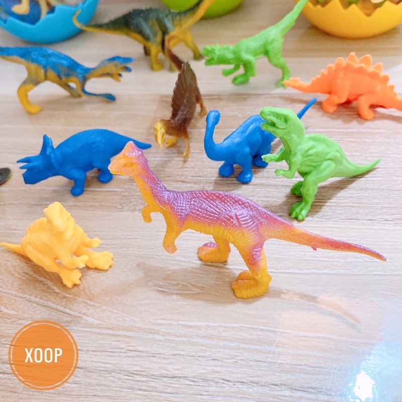 Đồ chơi Trứng khủng long 13 chi tiết chất liệu nhựa cao cấp an toàn cho bé Bkid21