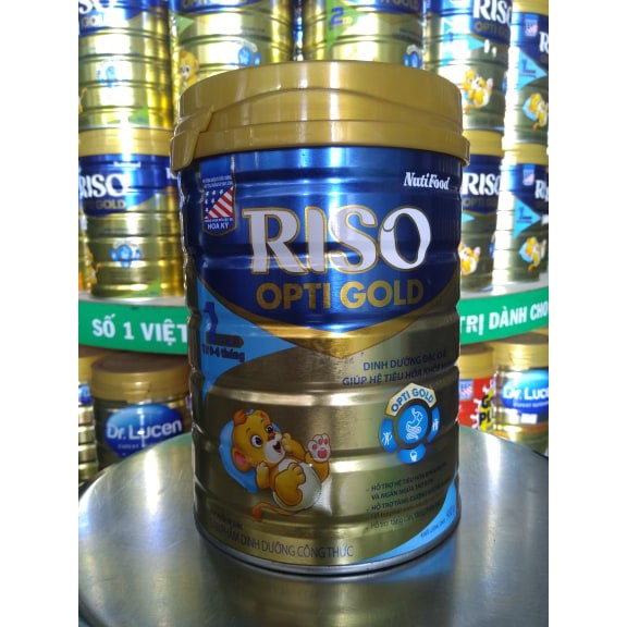 Sữa bột Riso Opti Gold 1 900g