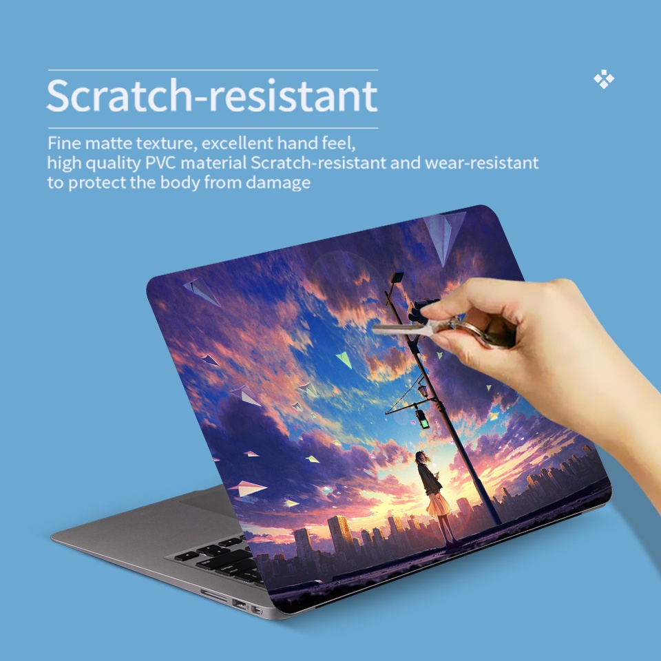 Miếng Dán Bảo Vệ Laptop 11-17 Inch Họa Tiết Bầu Trời Đêm