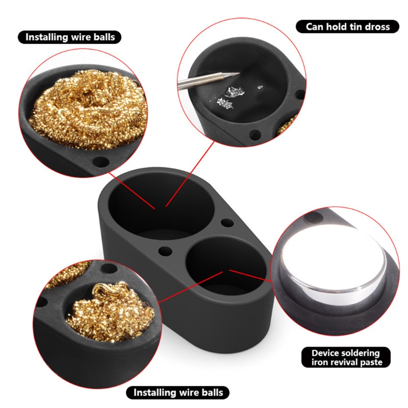 Kiss Dụng Cụ Làm Sạch Mũi Hàn Dây Sắt Giúp Giảm Oxy Hóa Cho Văn Phòng Nhà Ở