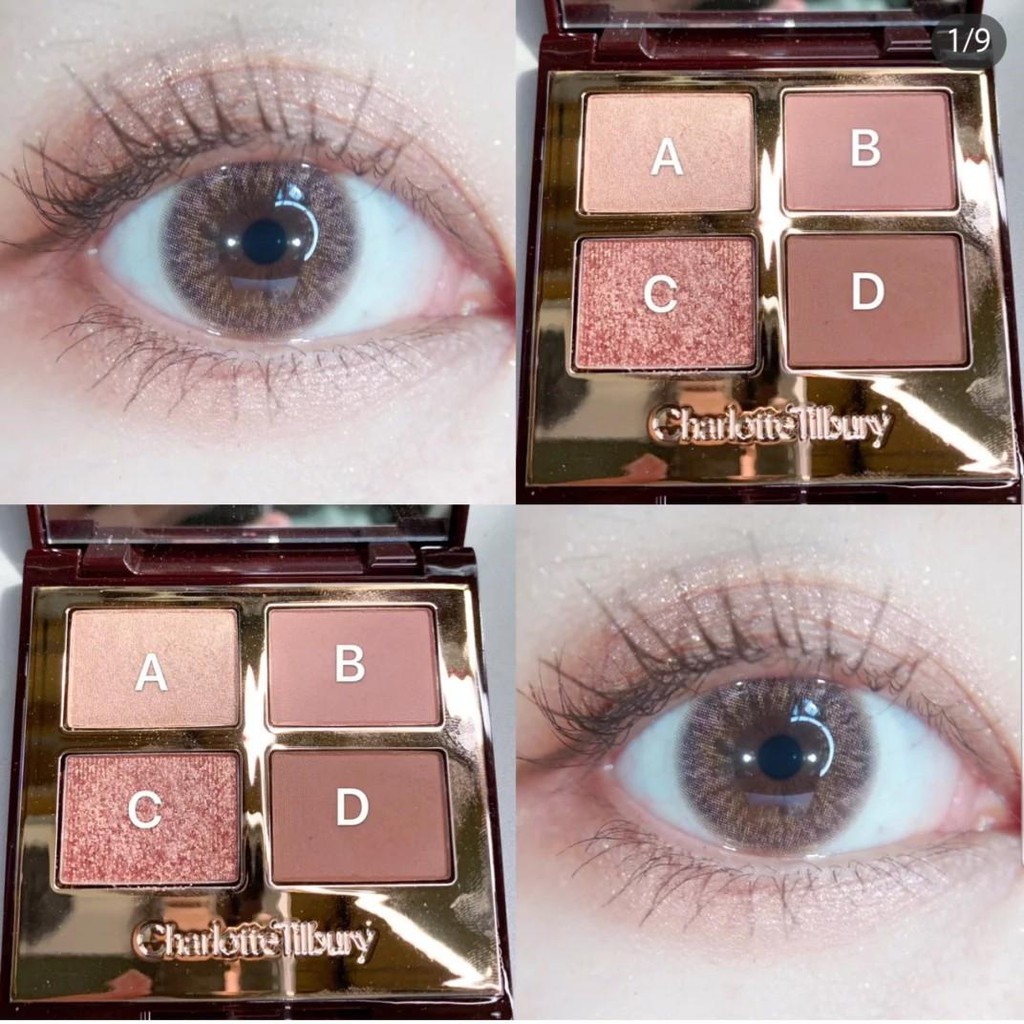 Charlotte Tilbury - Bảng phấn mắt 4 ô Charlotte Tilbury Luxury Palette 5g