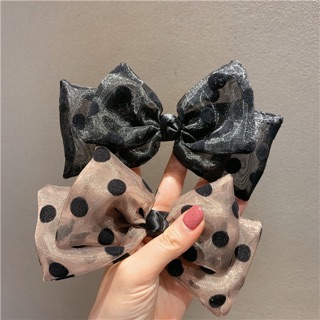 KẸP TÓC NƠ CHẤM BI VOAN HOTTREND Tatitava