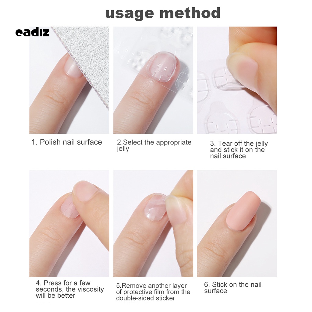 [Hàng mới về] Keo dán móng giả dạng thạch tiện lợi cho nữ