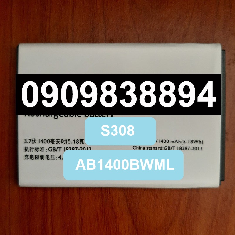 Pin Philips S308 AB1400BWML