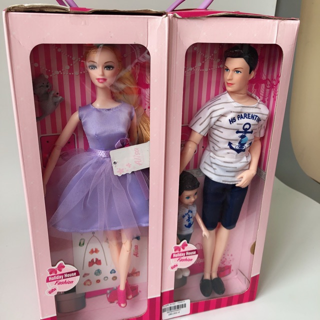 Tủ quần áo búp bê Alisa cho bé gái(boy&amp;girl)