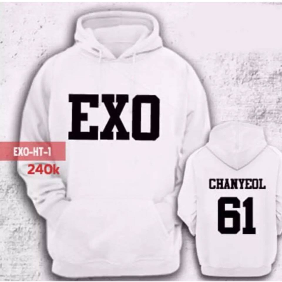 ÁO HOODIE EXO CHANYEOL 61 NAM NỮ BIG SIZE