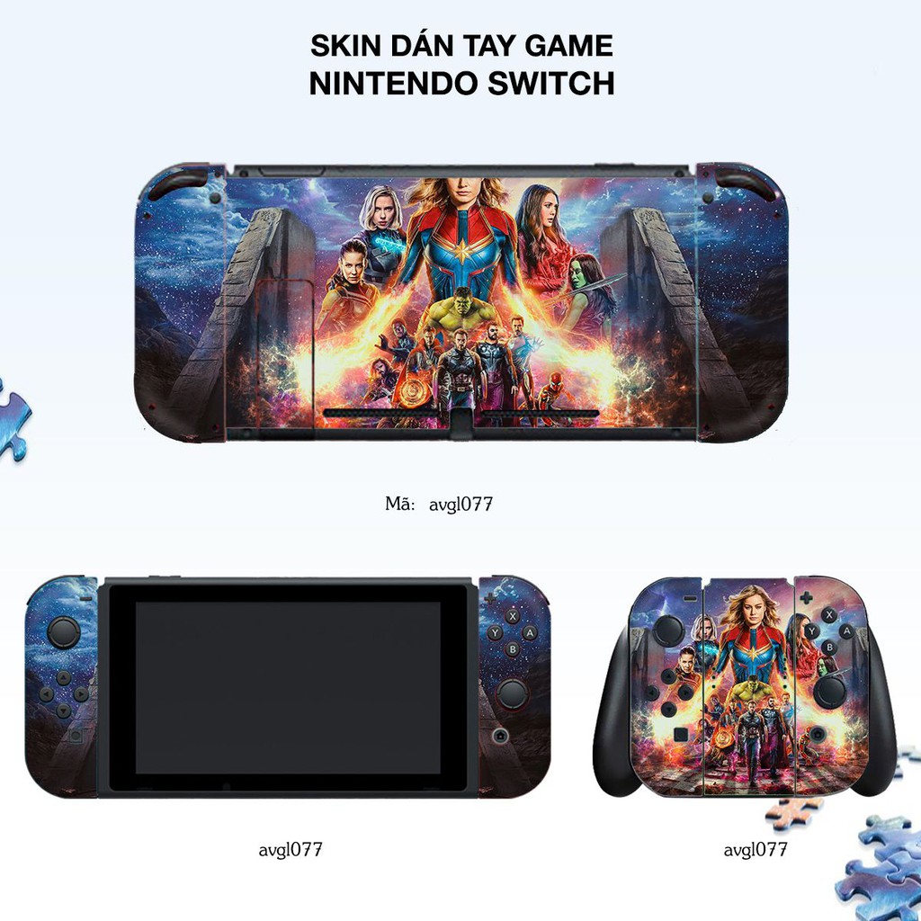 Skin dán máy Nintendo Switch in hình VIỆT NAM Siêu Đẹp [ Nhiều Hình ]