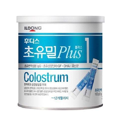 Sữa non Ildong Colustrum Plus số 1  Hàn Quốc 1g x 100 gói (cho bé từ 0-1 tuổi)