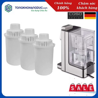 Lõi lọc nước cho bình thủy caso, set 3 lõi, khả năng lọc 120 lít/lõi.