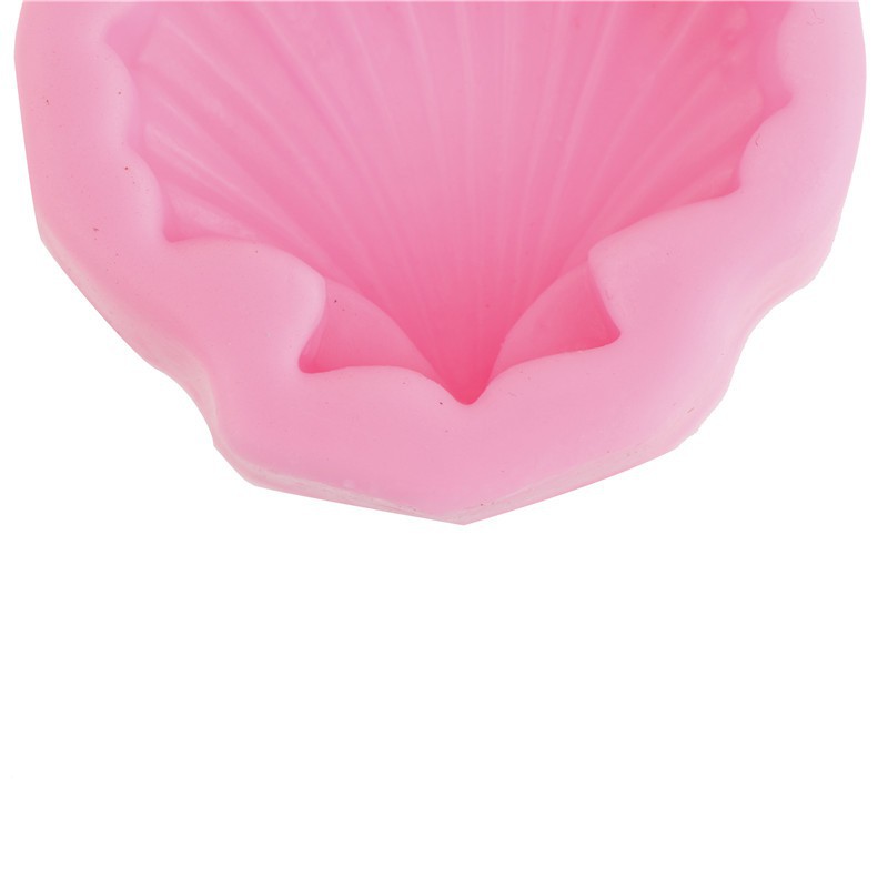 Khuôn Silicone Nhấn Bánh Hình Vỏ Sò 3D