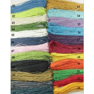 Dây cói nhiều màu 2mm