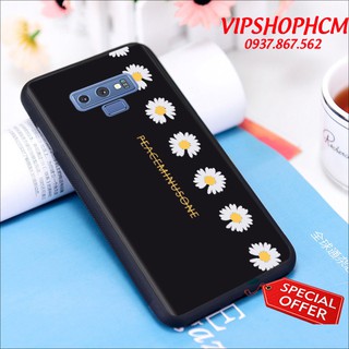 Ốp lưng samsung note 5/ 8/ 9/ 10/ 10 pro bst hoa cúc - viền silicon dẻo