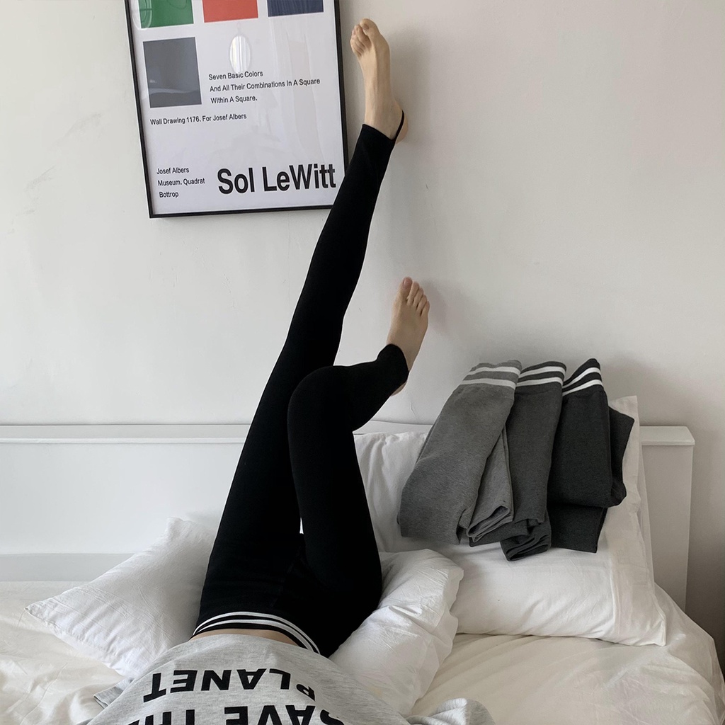 Quần legging dài ôm sát phong cách hàn quốc thời trang cho nữ