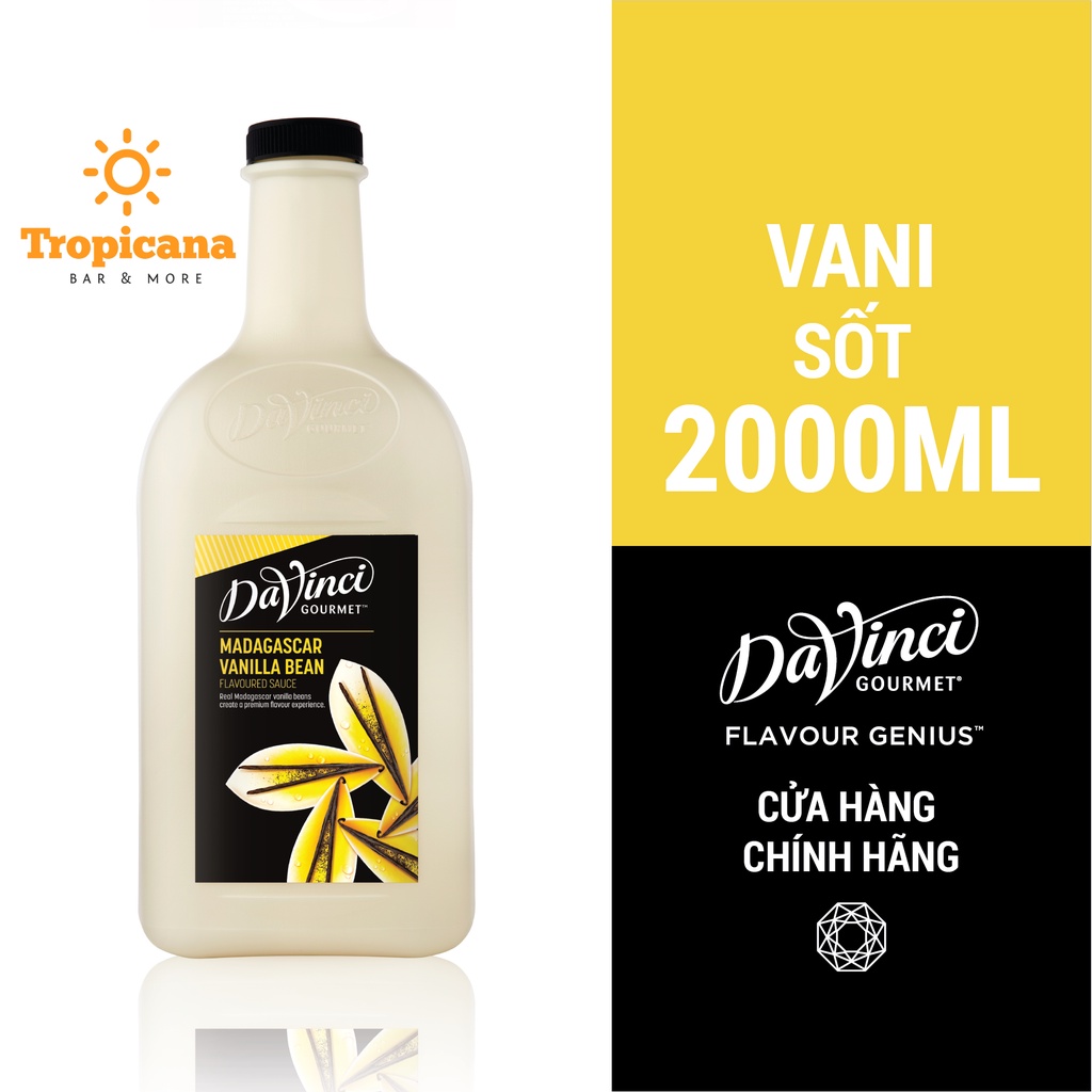 Sốt Sauce Davinci Gourmet đủ vị (Chai 2L)