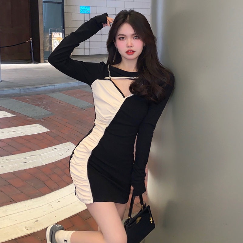 Đầm ngắn Perty dáng ôm phong cách Hàn Quốc thời trang gợi cảm cho nữ