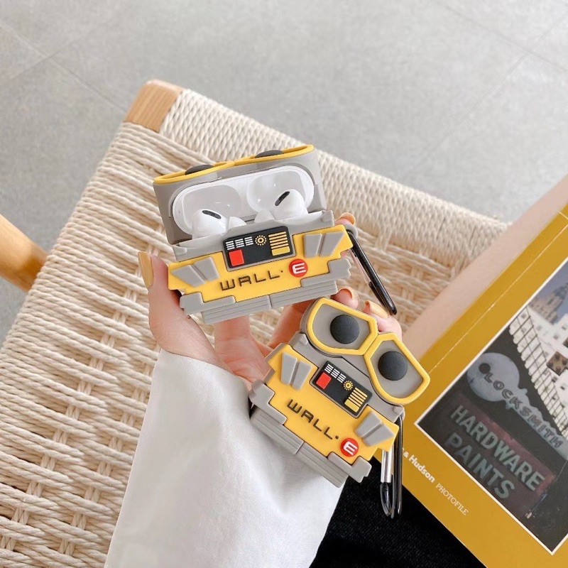 Case airpod 1/2/Pro/3 người máy WALL E