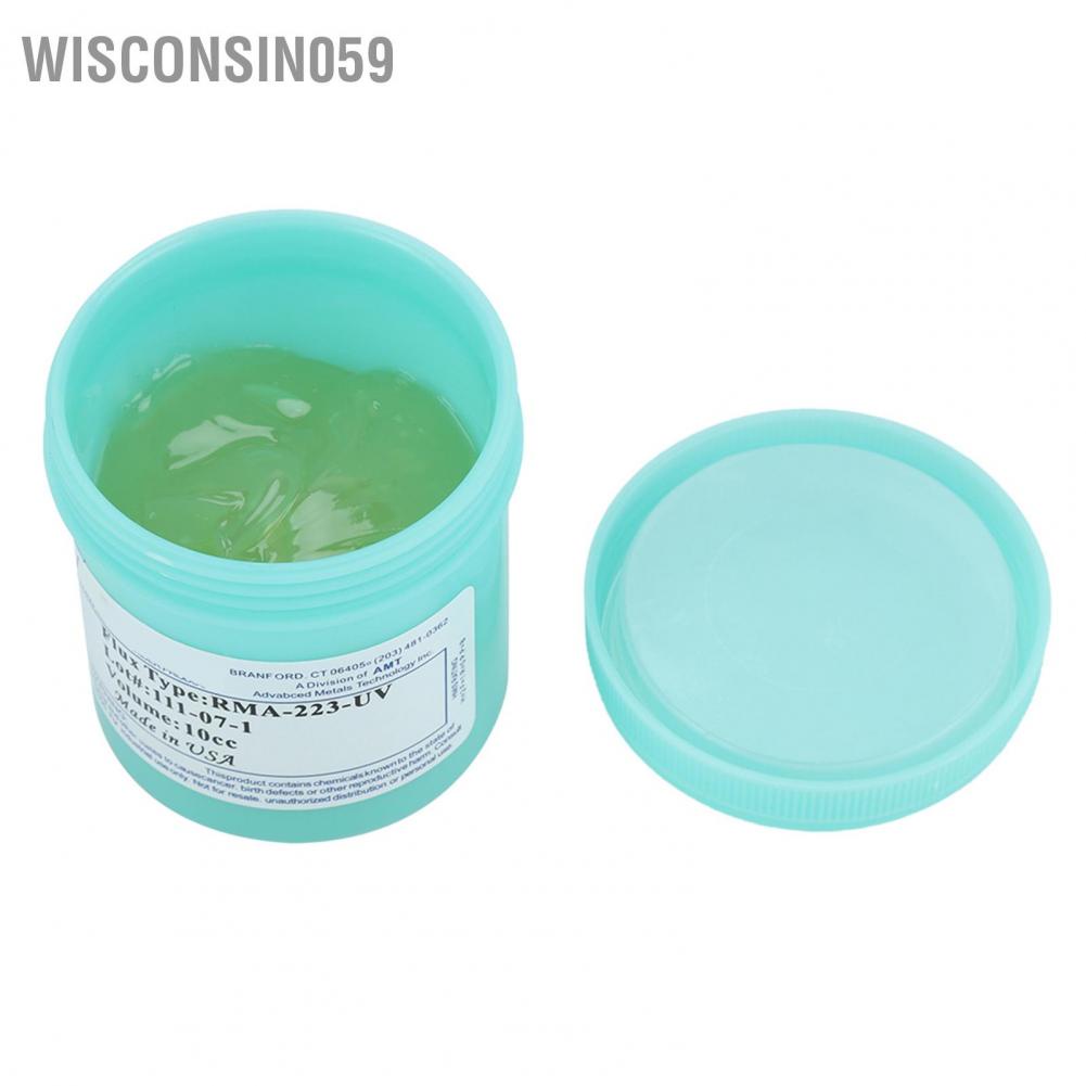 Wisconsin059 100g RMA-223-UV Dụng cụ sửa chữa keo hàn cho CSP BGA PCB