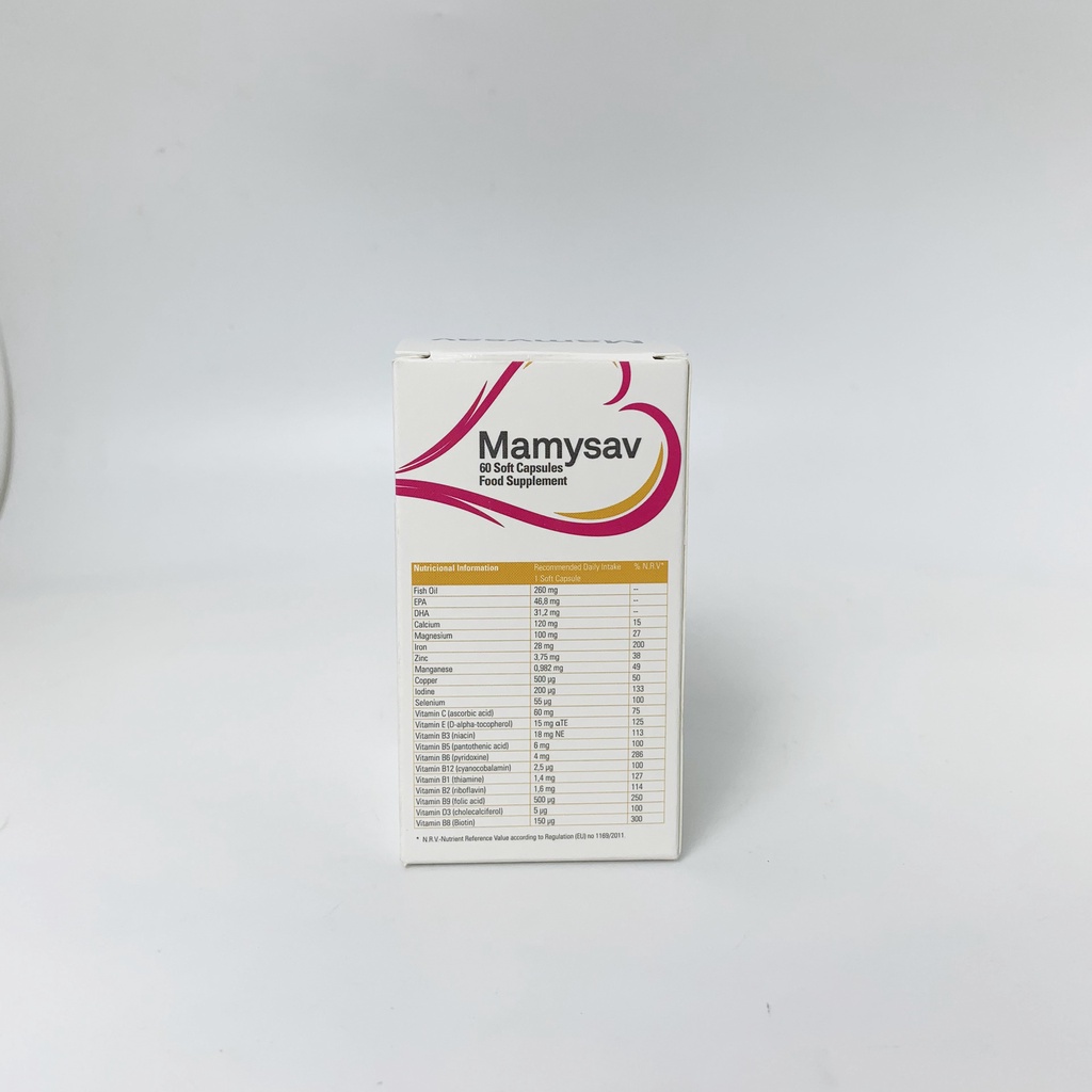 Mamysav-Thực phẩm bảo vệ sức khỏe bổ sung Vitamin Tổng hợp, bổ sung khoáng chất, tăng cường sức đề kháng